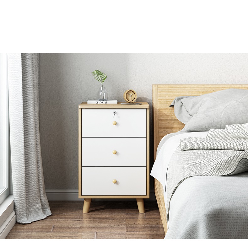 Tab đầu giường 2 hộc kéo-TDG06