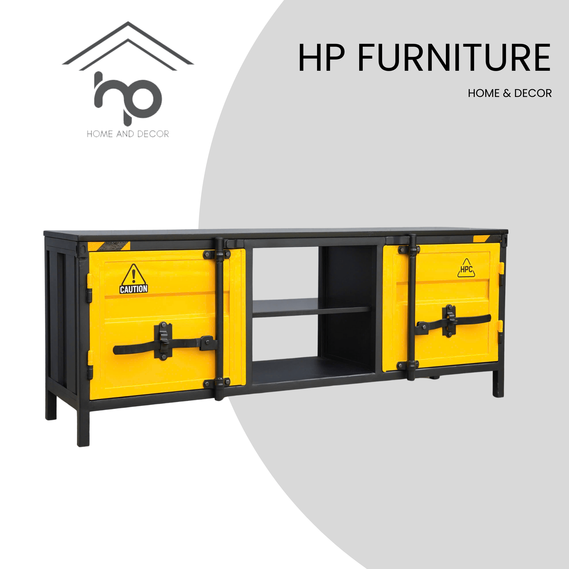 Kệ Tivi HPC35 – Phong Cách Industrial Hiện Đại
