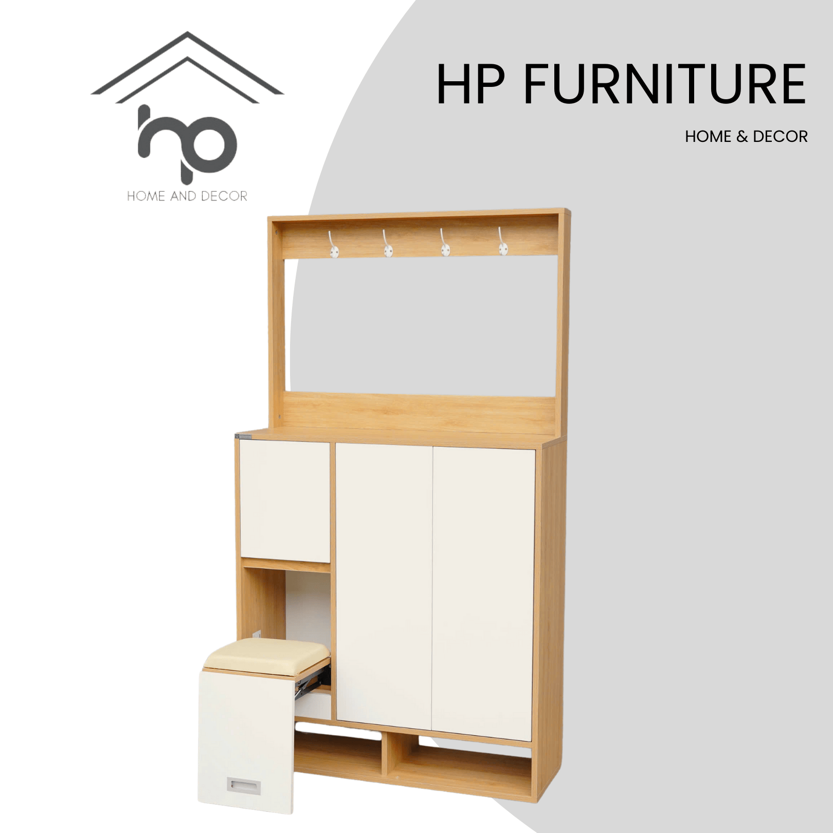 Tủ Giày Khung Treo Ngang 100cm – TG40