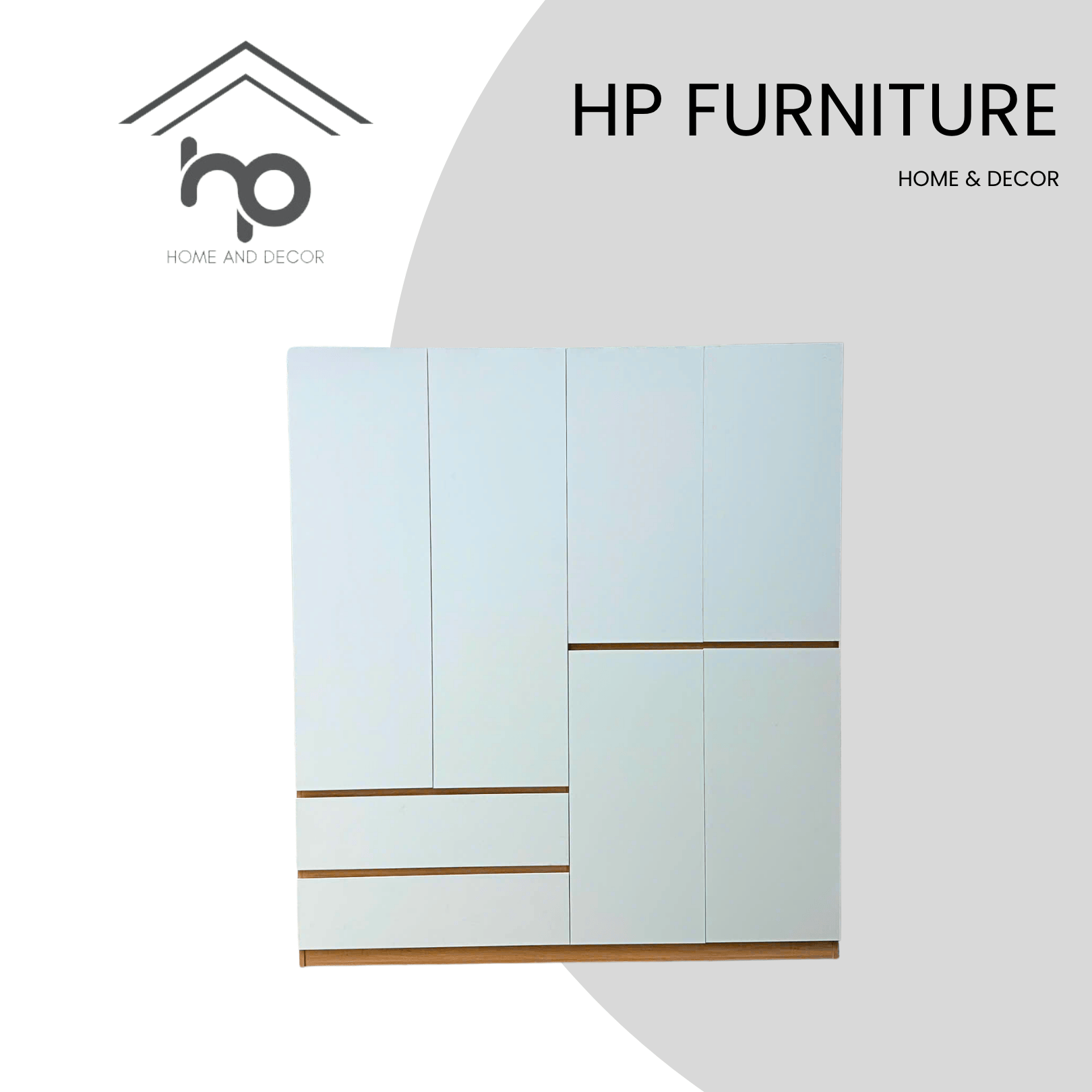 TỦ QUẦN ÁO 1M6 – 6 CÁNH MỞ, 2 NGĂN KÉO | THIẾT KẾ HIỆN ĐẠI, TỐI ƯU KHÔNG GIAN TA11